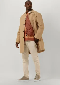 beige selected homme regenjas slhdalton mac coat w