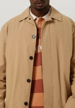 beige selected homme regenjas slhdalton mac coat w