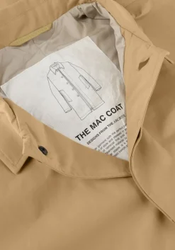 beige selected homme regenjas slhdalton mac coat w