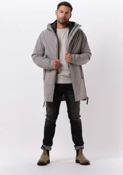 beige selected homme trui newcoban lambs wool crew neck w