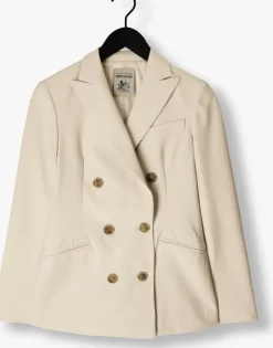 beige semicouture blazer alexina