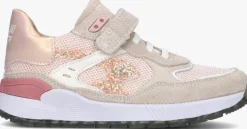 beige shoesme lage sneakers st24s006