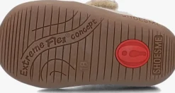 beige shoesme lage sneakers hs24w020