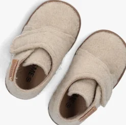 beige shoesme lage sneakers hs24w020