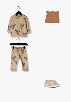 beige shoesme lage sneakers bn25s002