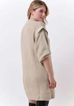 beige silvian heach mini jurk dress kodam