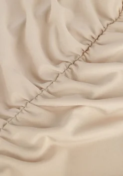 beige silvian heach mini jurk cvp23150ve