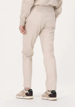beige simple straight leg jeans lena