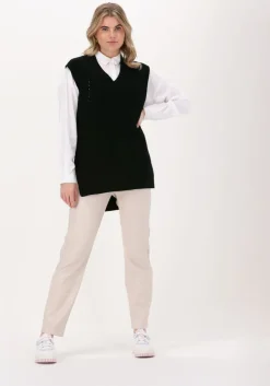 beige simple straight leg jeans lena