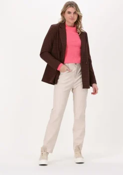 beige simple straight leg jeans lena