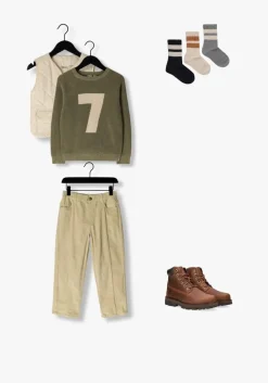 beige sproet & sprout pantalon corduroy pants