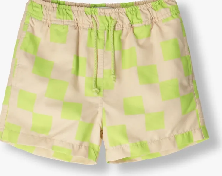 beige sproet & sprout zwembroeken swim shorts blocks