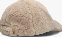 beige stand studio pet cia fur cap