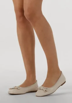 beige stefano lauran ballerina's ss36100