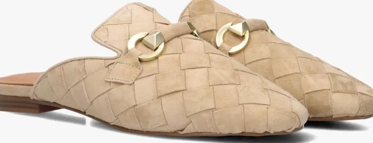 beige stefano lauran instappers d24083