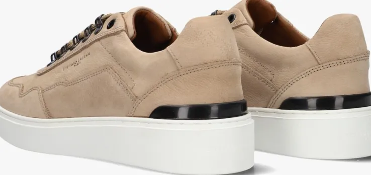 beige stefano lauran lage sneakers lj2502
