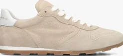 beige stefano lauran lage sneakers 1slick103