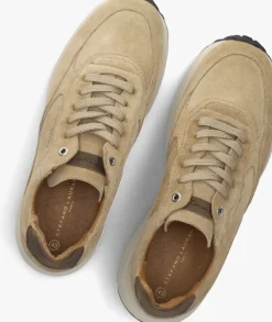 beige stefano lauran lage sneakers champ