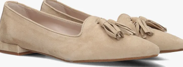 beige stefano lauran loafers pisa