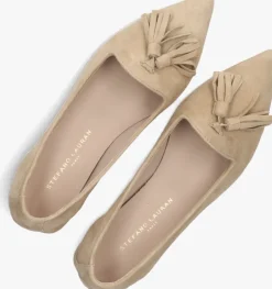 beige stefano lauran loafers pisa