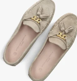 beige stefano lauran mocassins 11632