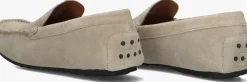beige stefano lauran mocassins 2 gesp bio slipper