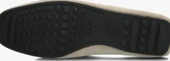 beige stefano lauran mocassins 2 gesp bio slipper