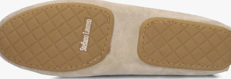 beige stefano lauran mocassins 11634