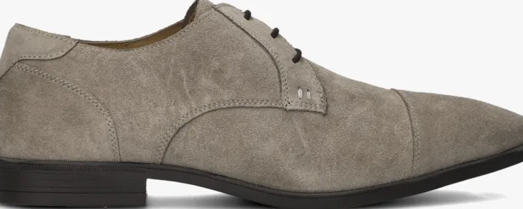 beige stefano lauran nette schoenen stefano lauran veter