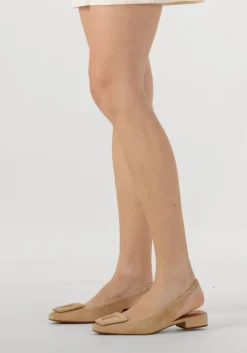 beige stefano lauran slingbacks 58577a