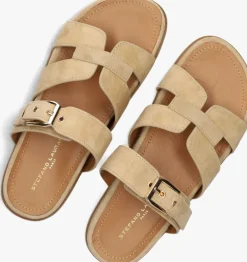 beige stefano lauran slippers 89863 1661