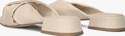 beige stefano lauran slippers siena