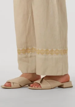 beige stefano lauran slippers siena