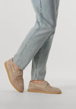 beige stefano lauran veterschoenen sl4000