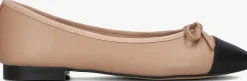 beige steve madden ballerina's ellison