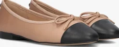 beige steve madden ballerina's ellison