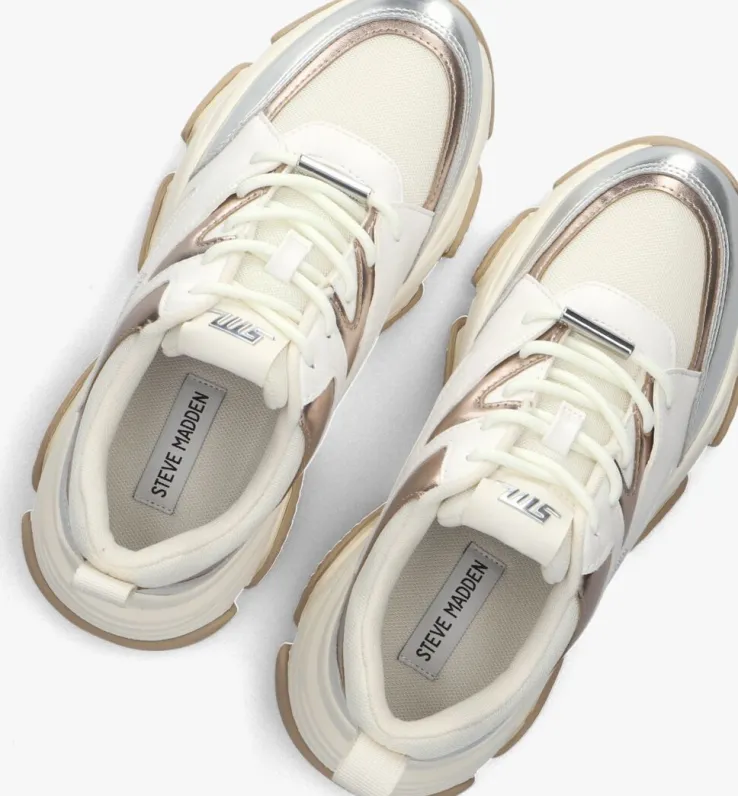 beige steve madden lage sneakers progressive