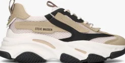 beige steve madden lage sneakers possession