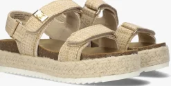 beige steve madden platte sandalen jbigmona
