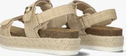 beige steve madden platte sandalen jbigmona