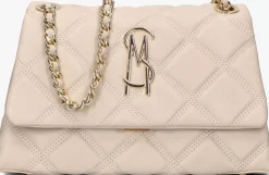 beige steve madden schoudertas bjolene