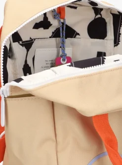 beige sticky lemon rugtas small backpack