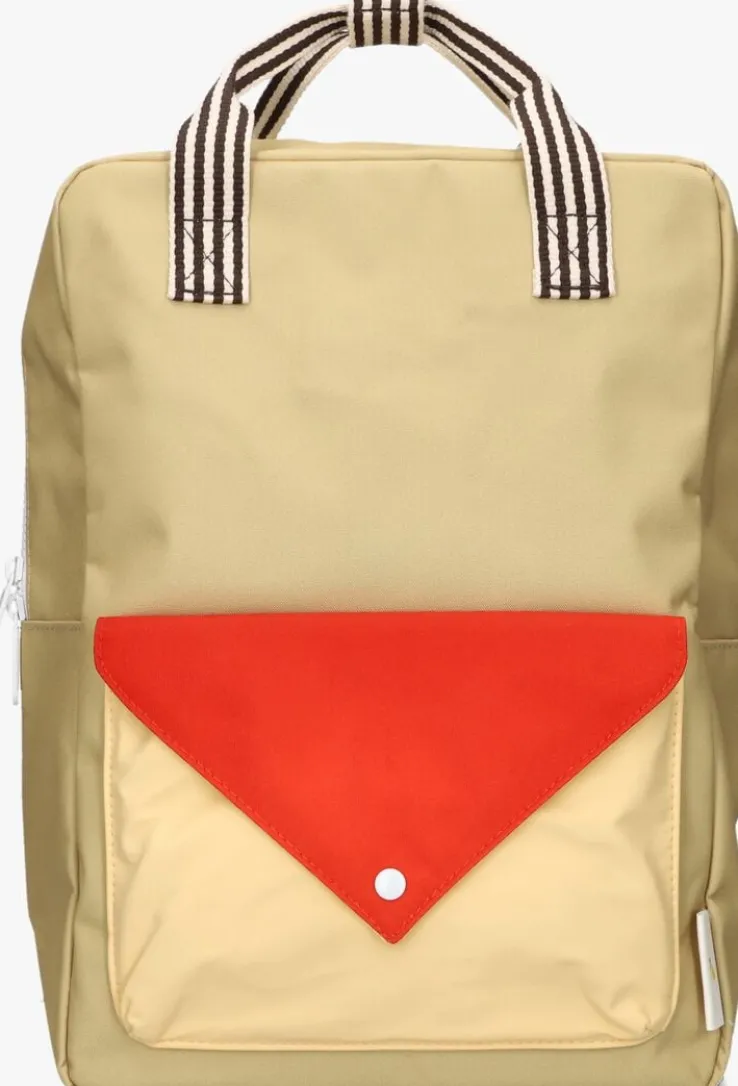 beige sticky lemon rugtas backpack large