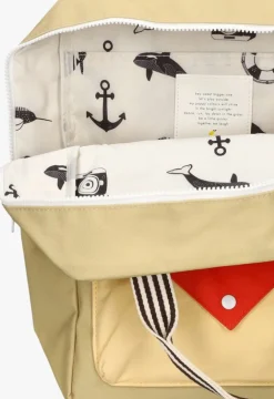 beige sticky lemon rugtas backpack large