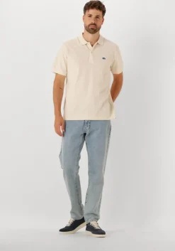beige strøm clothing polo polo