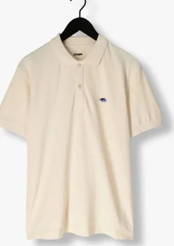 beige strøm clothing polo polo