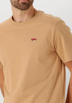 beige strøm clothing t-shirt t-shirt