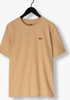 beige strøm clothing t-shirt t-shirt