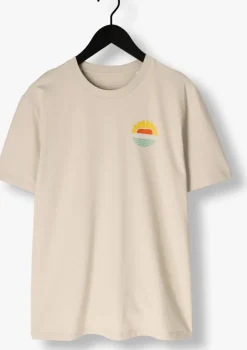beige strøm clothing t-shirt t-shirt