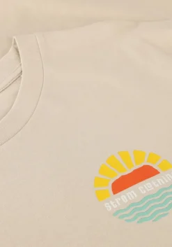 beige strøm clothing t-shirt t-shirt